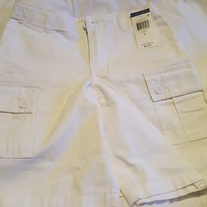 Boys linen shorts.